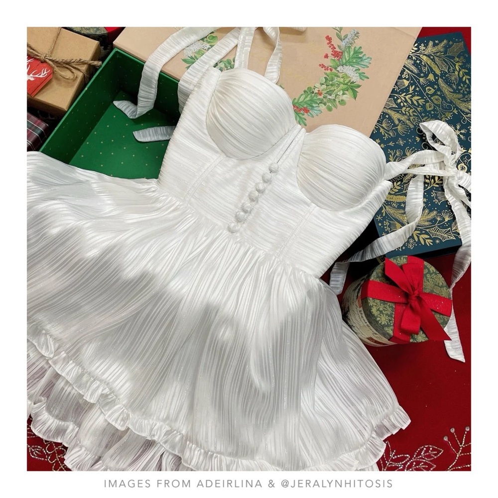 ADEIRLINA | Fragrant Jasmine Mini Dress